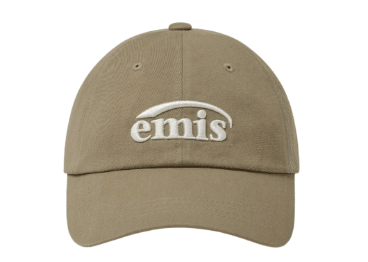 Emis Foot Print Ball Cap Sand Beige