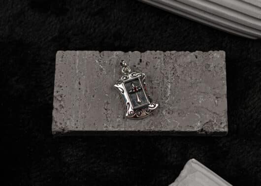 VoidWhistle 925 Silver Moonveil Pendant Style KP 162