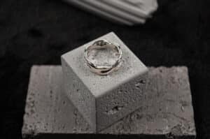 VoidWhistle 925 Silver Halo Ring Style KR055