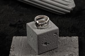 VoidWhistle 925 Silver Inferno Ring Style KR166