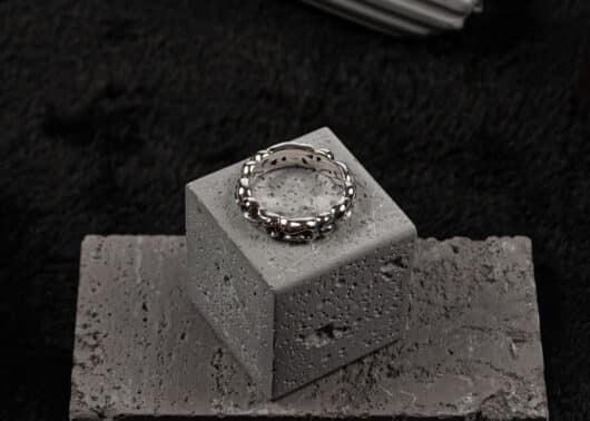 VoidWhistle 925 Silver Serpent Ring Style KR225
