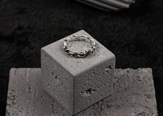VoidWhistle 925 Silver Majesty Ring Style KR226