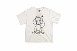 Mardi Mercredi DDANJI CH.02 Slim Tee Ivory Black