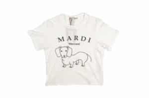 Mardi Mercredi DDANJI CH.06 Slim Tee Ivory Black