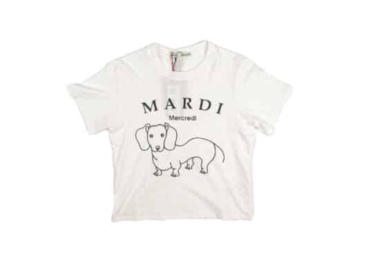 Mardi Mercredi DDANJI CH.06 Slim Tee Ivory Black