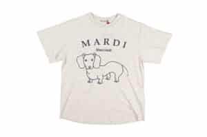 Mardi Mercredi DDANJI Ch.06 Tee Oatmeal Navy