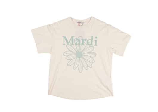 Mardi Mercredi Flowermardi Butter Mossgreen Tee