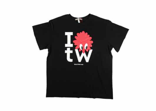 Mardi Mercredi I Love TW Unisex Tee Black