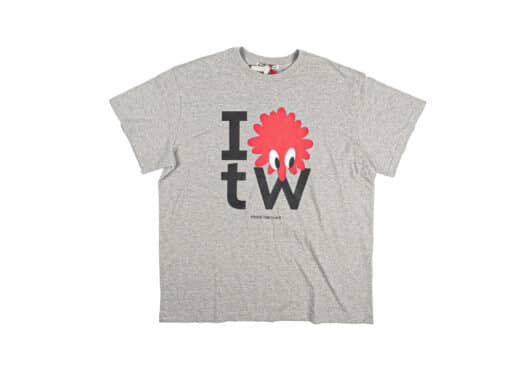 Mardi Mercredi I Love TW Unisex Tee Grey