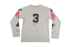 Mardi Mercredi Logos Unisex Long Sleeve Tee Grey
