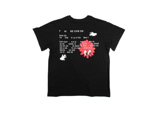 Mardi Mercredi TW Records Unisex Tee Black - Image 2