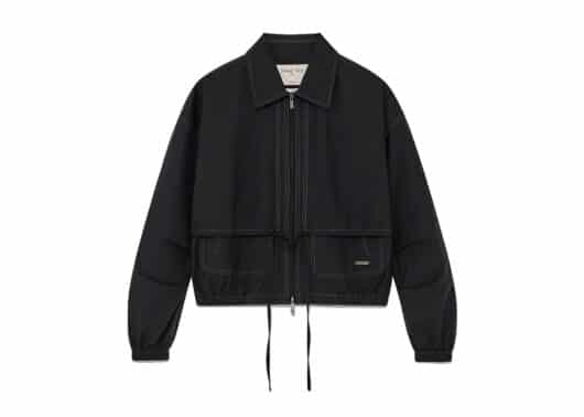 Matin Kim Layered Point String Light Jumper Black JP019