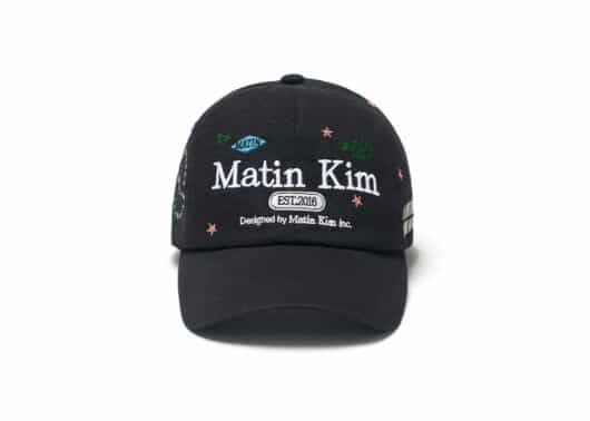 Matin Kim Matin Logo Play Ball Cap Black HT013