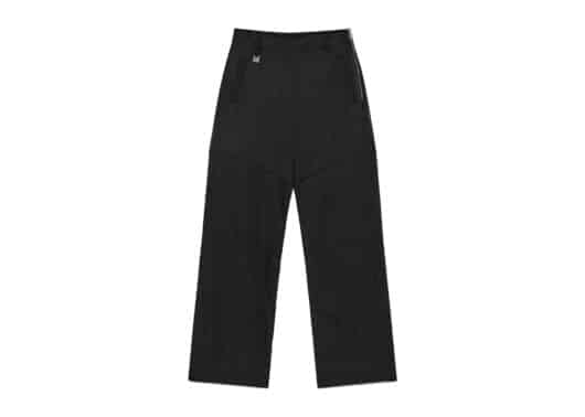 Matin Kim Zipper Detail Nylon Pants Black PT009