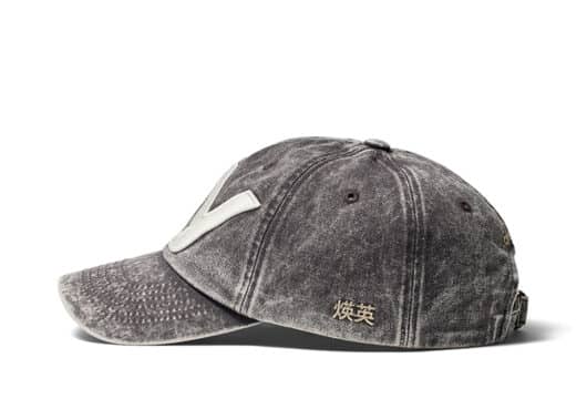 Open Yy Cotton Ball Cap Brown Side View