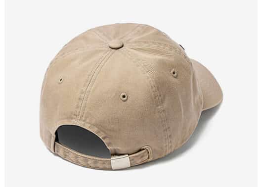 Open Yy Gradient Ball Cap Beige Back View