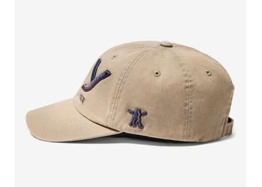 Open Yy Gradient Ball Cap Beige Side View