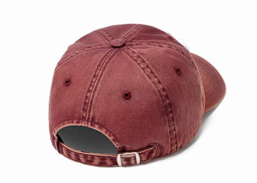 Open Yy Gradient Ball Cap Red Back View