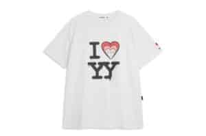 Open Yy I Love Yy Box Tee White Front View