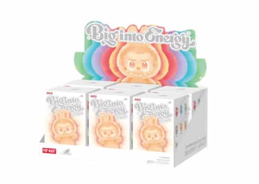 Pop Mart Labubu The Monsters Big into Energy Series Vinyl Plush Pendant Sealed Case (6 Blind Box) Front View