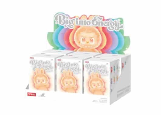 Pop Mart Labubu The Monsters Big into Energy Series Vinyl Plush Pendant Single Blind Box Full View