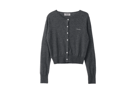 Rolarola Basic Round Cardigan Charcoal