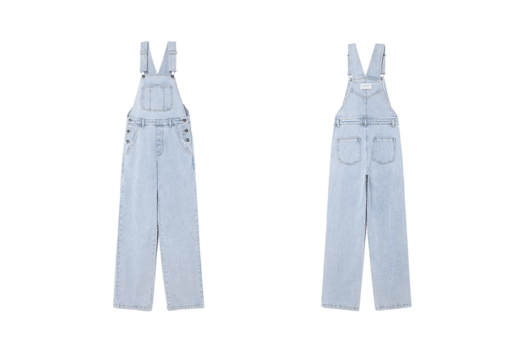 Rolarola Denim Overall Pants Blue