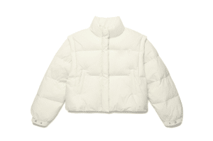 Rolarola Detachable Puffer Short Padding Ivory