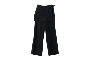 Rolarola Layered Skirt Pants Black