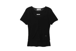 Rolarola Nubasic Tencel Half Tee Set Black
