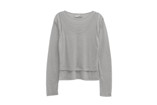 Rolarola Nubasic Tencel Tee Set Gray