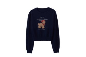 Rolarola Rola Puppy Puff Sleeve Knit Navy