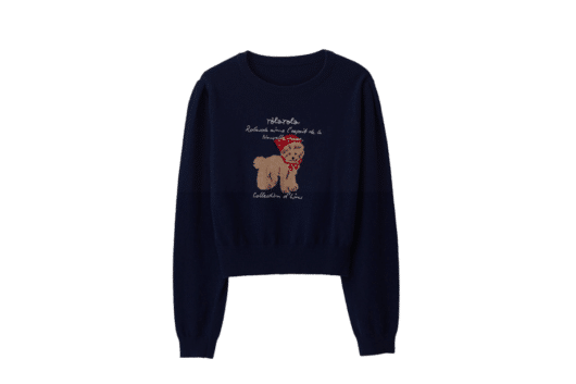 Rolarola Rola Puppy Puff Sleeve Knit Navy