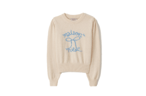 Rolarola Rola Ribbon Puff Sleeve Knit Ivory