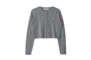 Rolarola Round Skashi Knit Cardigan Gray