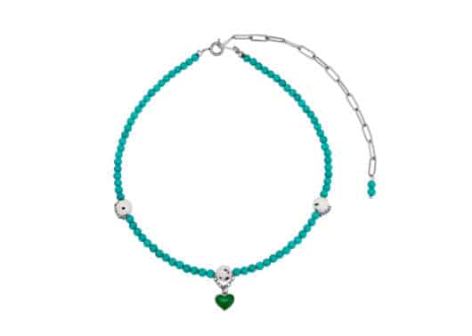 Sentiments Necklace Mint Green No.233