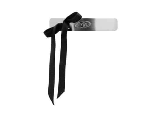 Sentiments Ribbon Knot XL Hiar Pin Silver No.440