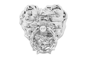 Sentiments Spiky Heart Phone Grip Silver No.612