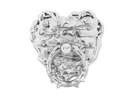 Sentiments Spiky Heart Phone Grip Silver No.612