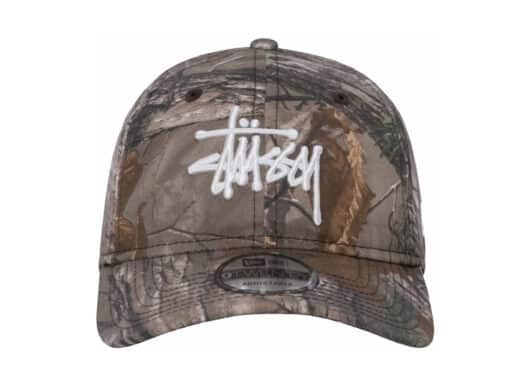 Stussy New Era 9Twenty Basic Strapback Real Tree Edge