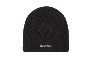 Supreme Block Knit Beanie Black