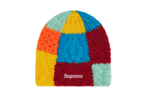 Supreme Block Knit Beanie Multicolor