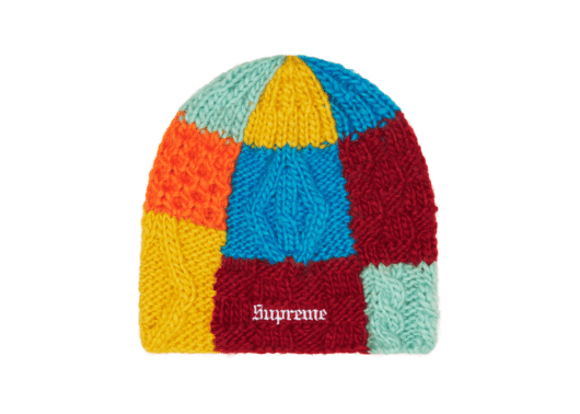 Supreme Block Knit Beanie Multicolor