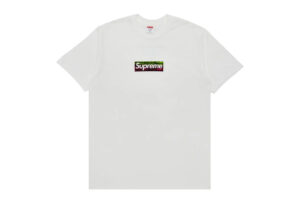 Supreme Los Angeles Fire Relief Box Logo Tee White