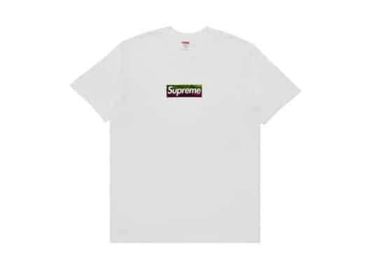 Supreme Los Angeles Fire Relief Box Logo Tee White