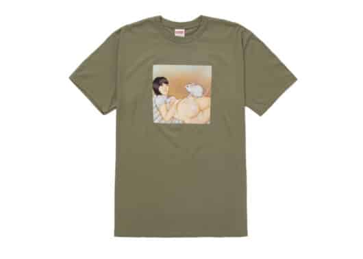 Supreme Mouse Tee (SS25) Olive