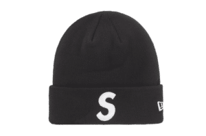 Supreme New Era S Logo Beanie (FW24) Black