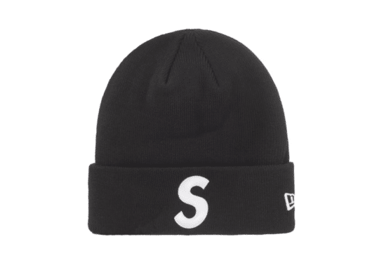 Supreme New Era S Logo Beanie (FW24) Black