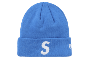 Supreme New Era S Logo Beanie (FW24) Blue