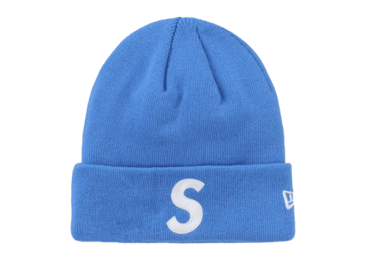 Supreme New Era S Logo Beanie (FW24) Blue